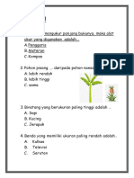 Latihan soal pengukuran 1