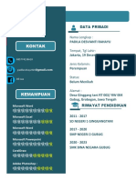 CV Lamaran Kerja Simpel Dan Menarik 9