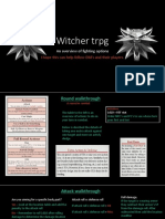 The Witcher RPG - Fighting Overview (EN-US)