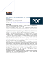 Cómo Gestionar La Transición Hacia Una Economía Mundial Más Robusta