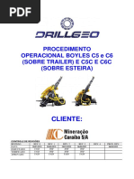 Procedimento Operacional Boyles C5 E C6 (Sobre Trailer) E C5C E C6C (Sobre Esteira)