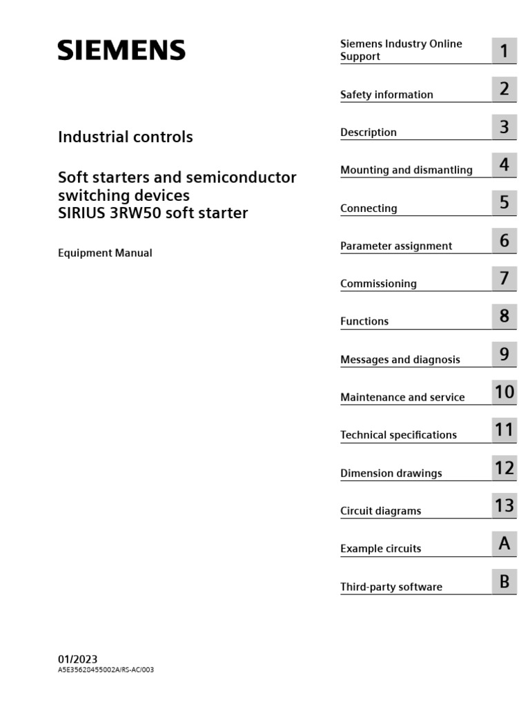 Industrial Controls Soft Starters and Semiconductor Switching Devices ...