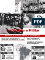 La dictadura militar en Chile: Golpe de Estado y violación de DDHH