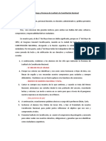 Acto 1de Mayo y Promesa de Lealtad A La Constitución Nacional