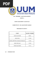 Group Ass - Sales Plan G4 - Ching Linn Ren - 270055