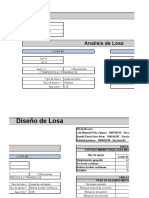 Diseño de Losa