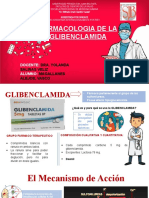 Farmacologia de La Glibenclamida: Docente: Alumno