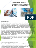 Servicios digitales bancarios y herramientas contra lavado de activos