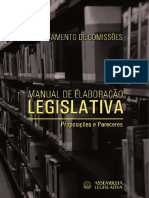 Manual de Elaboracao Legislativa Proposicoes e Pareceres