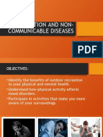 Recreation and Non-Communicable Diseases