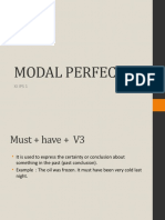 Modal Perfect: Xiips1