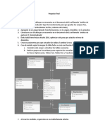 Instrucciónes Proyecto Final