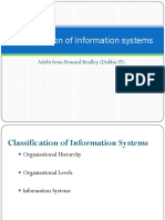 Information System Classification (DublinIT 2022)