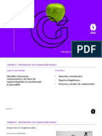 Comunicación I - Semana 1 - 2021