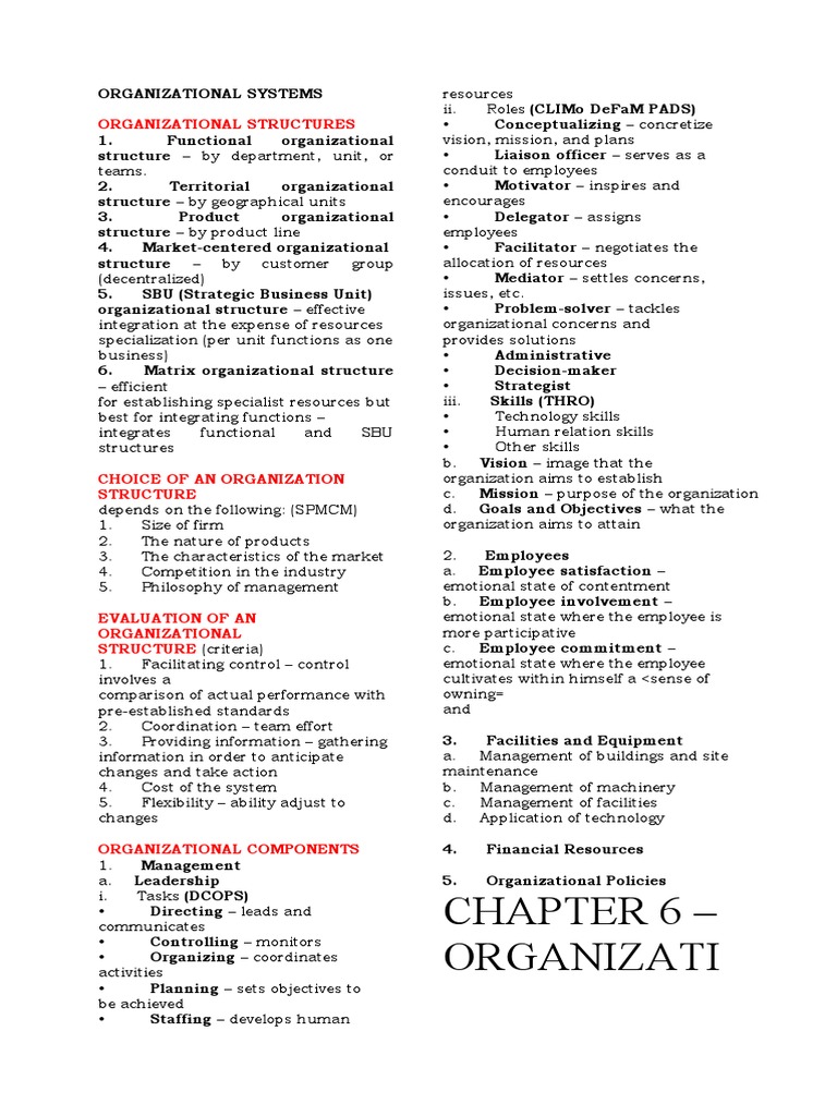 Understanding Organizational Systems | PDF | Marketing | Organizational ...