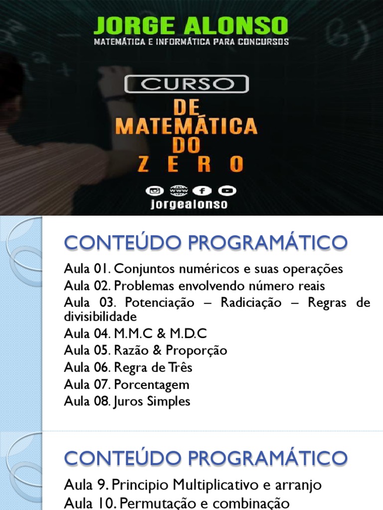 Apostila de Matemática Do Zero | PDF | Exponenciação | Vértice (Geometria)