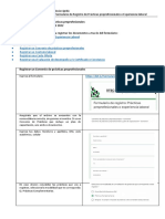 Cómo Registrar Documentos de Prácticas Preprofesionales Última Actualización: 08 de Abril Del 2022