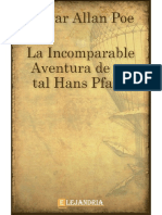 La - Incomparable Aventura de Un Tal Hans Pfaall