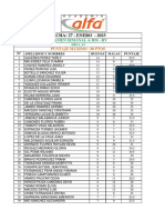 FECHA: 27 - ENERO - 2023: Examen Semanal 4: RM - RV