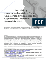 Zonas de Sacrificio y Justicia Ambiental en Chile. Una Mirada Crítica Desde Los Objetivos de Desarrollo Sostenible 2030