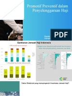 Promotif Preventif Dalam Penyelenggaraan Haji: Kepala Pusat Kesehatan Haji Kementerian Kesehatan 2023
