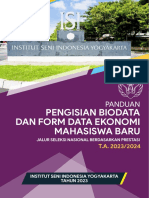Pengisian Biodata Dan Form Data Ekonomi Mahasiswa Baru: Panduan
