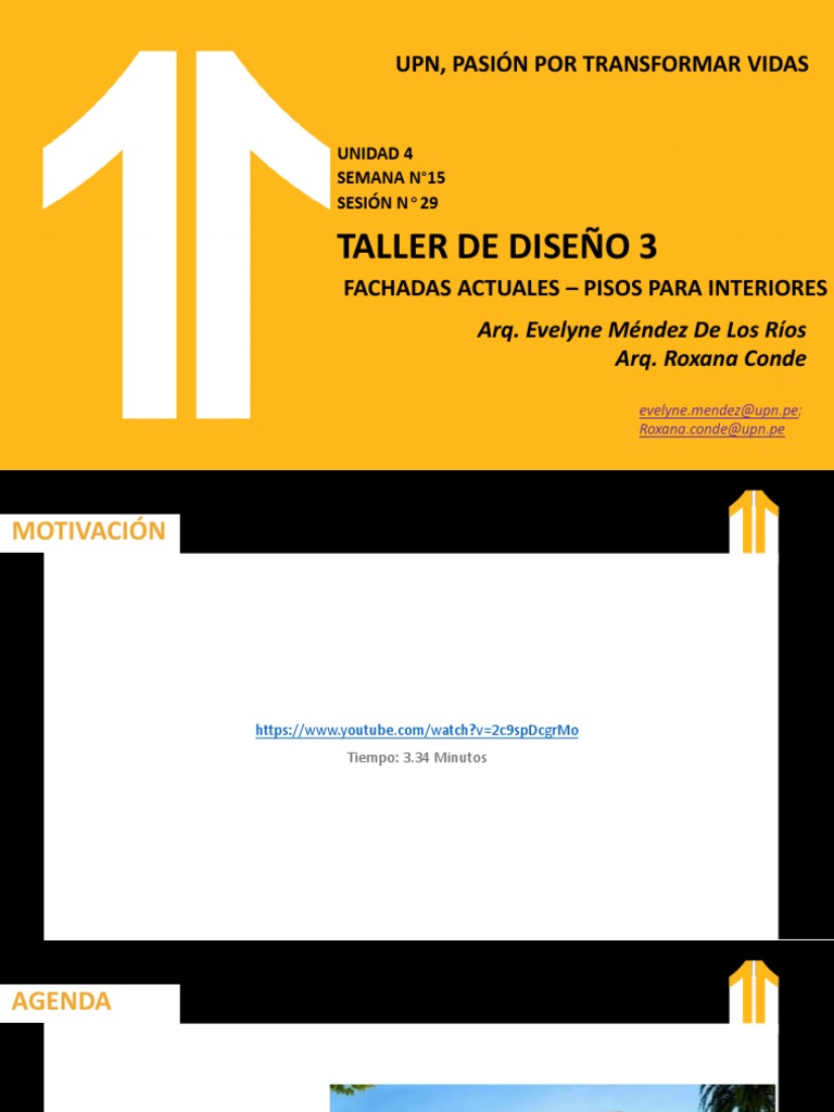 Fachadas y Pisos Interiores UPN | PDF