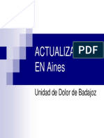 Actualización EN Aines: Unidad de Dolor de Badajoz