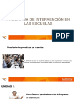 Programa de Intervención en