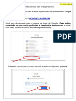 Para Acessar Clique Em: Googleclassroom