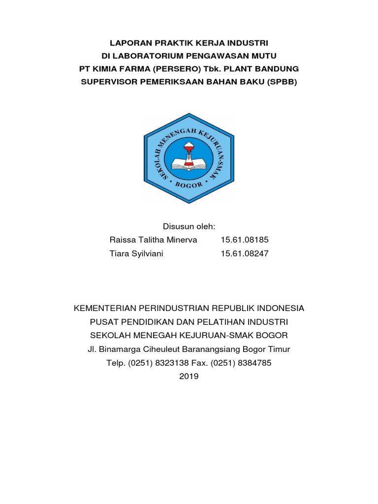 Pengertian dan Proses SPBB di Kimia Farma | PDF