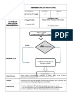 Membersihkan Washtafel: 194/SOP-WT/KI-ITP/I/2023 Ditetapkan Oleh: Kepala Klinik Pratama Indocement