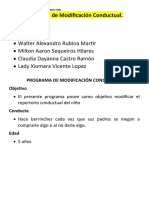 Programa de Modificación Conductual