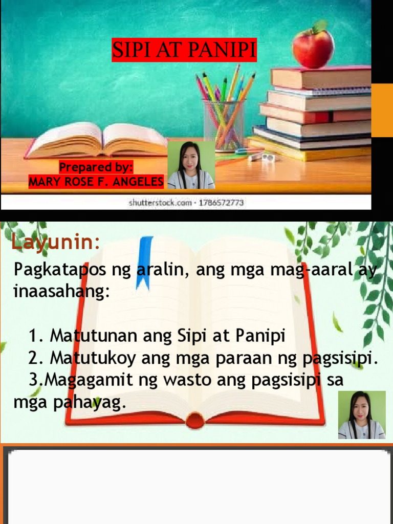 Sipi at Panipi | PDF