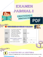 EXAMEN PARCIAL DE CREATIVIDAD E INNOVACIÓN