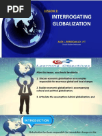 Interrogating Globalization: Lesson 2