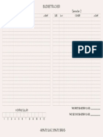 Budget Tracker: Semester 1 Semester 2