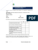 Ficha de Sintomatología Covid-19 Declaración Jurada: Anexo 4