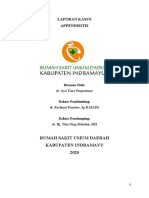 Laporan Kasus Appendisitis: Rumah Sakit Umum Daerah Kabupaten Indramayu 2020