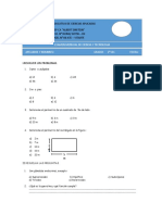 Examen 2° Sec 2023