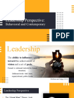 Leadership Perspective