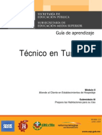 Técnico en Turismo: Atiende Al Cliente en Establecimientos de Hospedaje