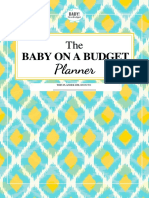 Baby On A Budget Planner Freebie