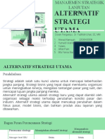 Kelompok 6 - Manajemen Strategik