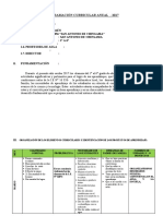 Programación Curricular Anual - 2017