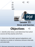 W8 Lesson 11 - Stress and Exercise - Presentation