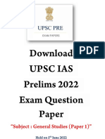 Upsc Paper