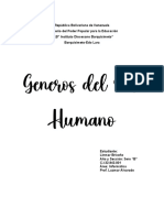 Géneros Del Ser Humano