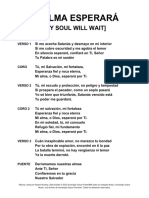 My Soul Will Wait - SPANISH 1