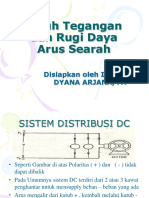 Jatuh Tegangan Dan Rugi Daya DC